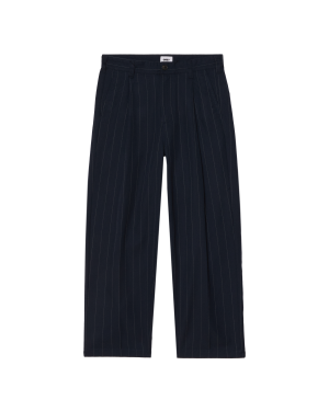 DEAN STRIPE PLEATED PANT